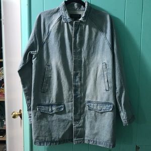 PacSun Denim Trenchoat